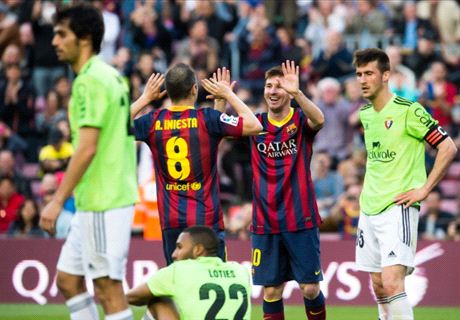 Ini dia Video Gol: Barcelona 7-0 Osasuna (La Liga)