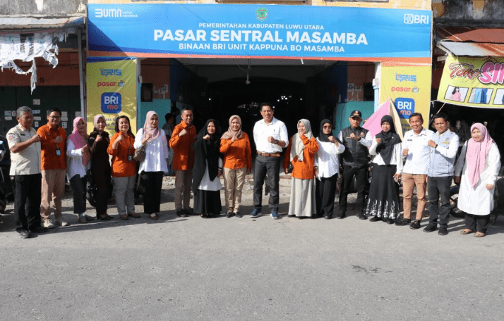 Tim Gabungan Pemkab Luwu Utara melakukan pemantauan langsung ke Pasar Sentral Masamba, Rabu (4/6/2025).