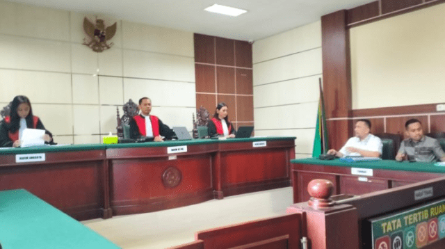 Sidang perkara perdata khusus di Pengadilan Negeri Malili, Rabu (20/5/2026), dengan agenda pemeriksaan surat dan saksi.