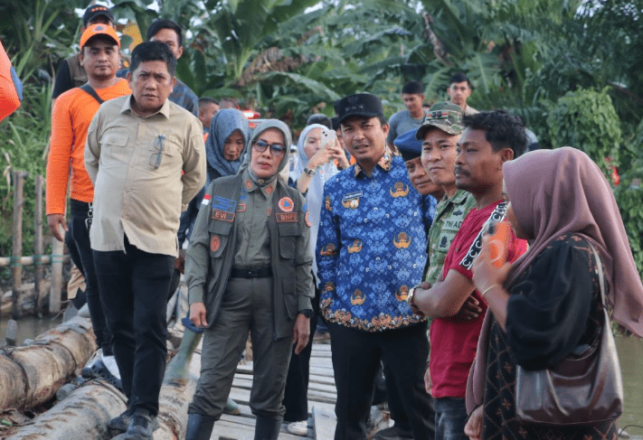 Tinjau Langsung Kerusakan Jembatan Pombakka, BNPB Siap Tindak Lanjuti Usulan Pemkab Luwu Utara