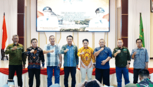 Bupati Luwu Utara Andi Abdullah Rahim resmi membuka Workshop Hilirisasi Limbah Sawit Skala Usaha Mikro, Kecil, dan Menengah (UMKM)
