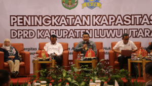 Bupati Luwu Utara Buka Bimtek DPRD