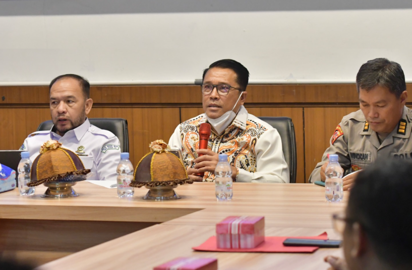 Wabup Lutra Pimpin Rakor Karhutla,Titik Rawan Dan Ancaman Asap Jadi Perhatian